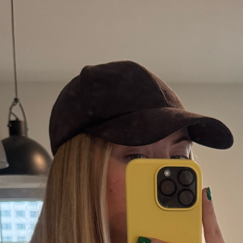 Free people textured baseball cap hat